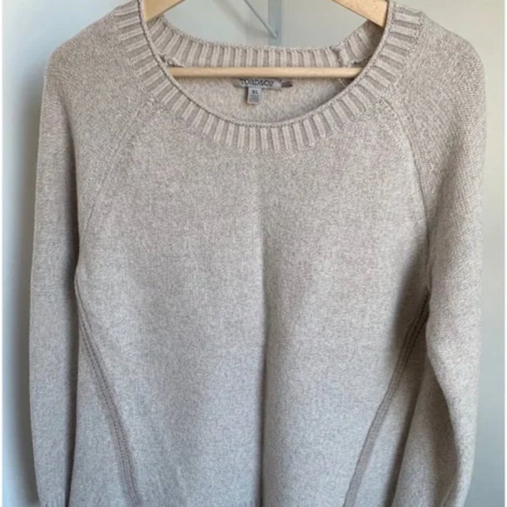 Toad&Co • XL • 100% Merino Wool Sweater